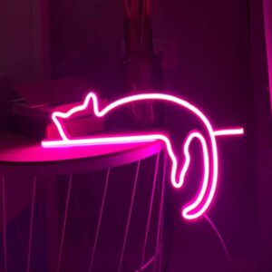 Cat Neon Sign Light | LARGE LED Decorative Sign