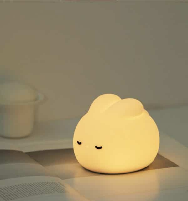 USB Cute Rabbit Silicone Lamp for the Night