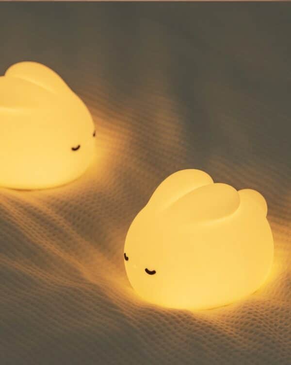 USB Cute Rabbit Silicone Lamp for the Night