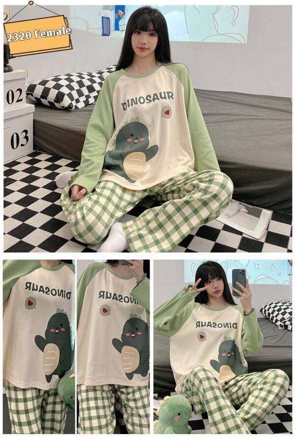 Cute Dinosaur Jammies Set | Long Pants and Sleeves