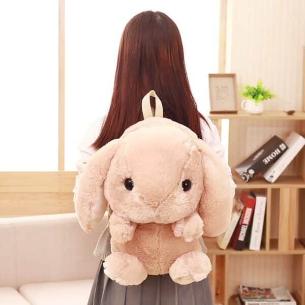 Large Bunny Backpack Plush with Long Ears (5 Colors!)