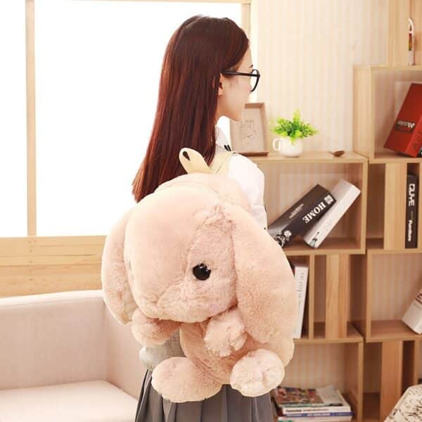 Large Bunny Backpack Plush with Long Ears (5 Colors!)