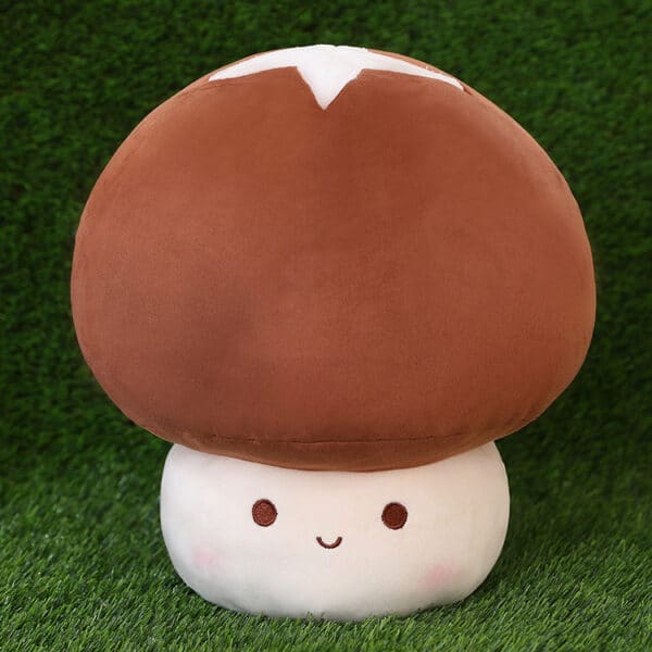 Brown Mushroom Soft Toy