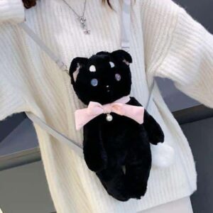 Plush Kitten Backpack | Cute & Kawaii Aesthetic