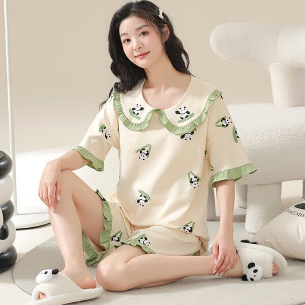 summer panda sleepwear