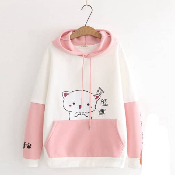 Kitten Hoodie Cute and Kawaii