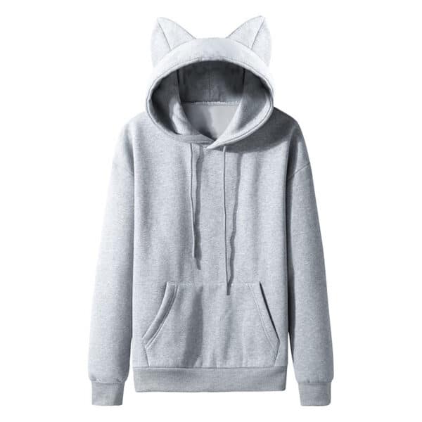 Cat Ear Hoodie Cute Womens Pink (+3 Colors)