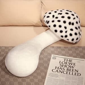 Long Mushroom Pillow Soft & Minimal
