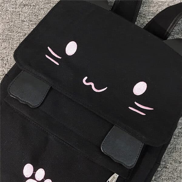 Cute Cat Backpack | Large School College Bag