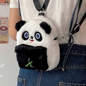 Cute Panda Bag Plush | 2 IN 1: Convertible (Backpack/Cross)