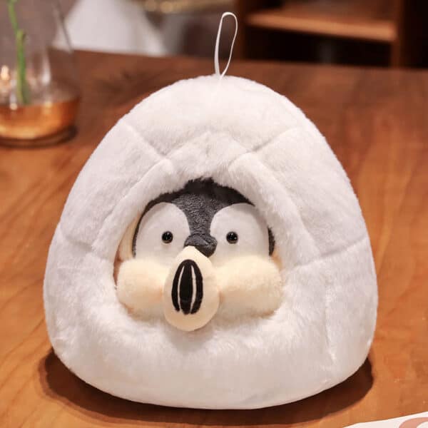 Penguin Plush Igloo Toy | Unique & Cute!