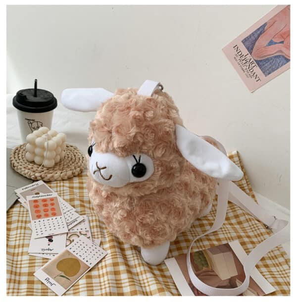 Cute Plush Alpaca Bag