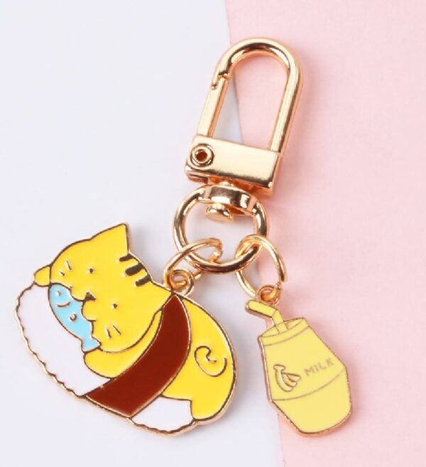 Cute Sushi Cat Keychain | Japan Inspired