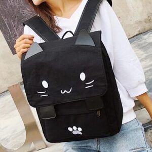 Cute Cat Backpack | Large School College Bag