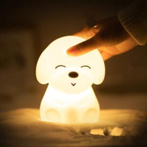 Puppy Night Light with Remote Control