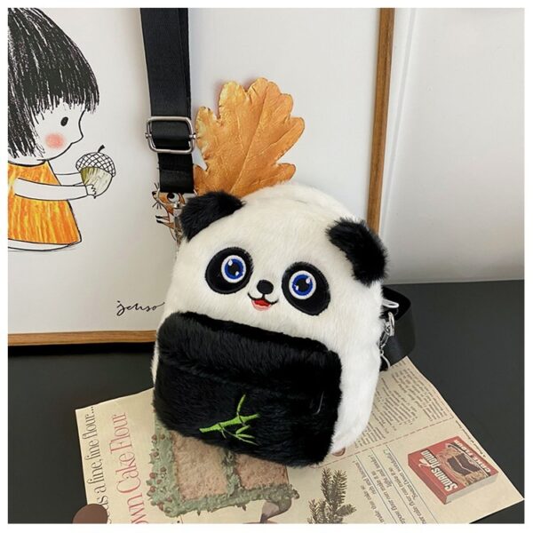 Cute Panda Bag Plush | 2 IN 1: Convertible (Backpack/Cross)