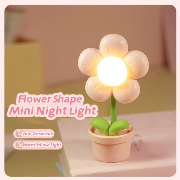 Cute Flower Night Lamp