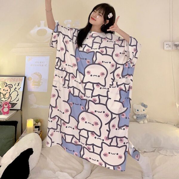 Cat Nightdress / Nightgown | Cute, Kawaii & Soft