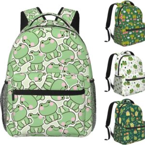 Large Frog School Backpack Bag