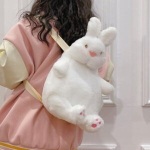 Plush Rabbit Bag Backpack