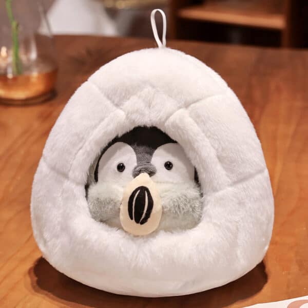 Penguin Plush Igloo Toy | Unique & Cute!