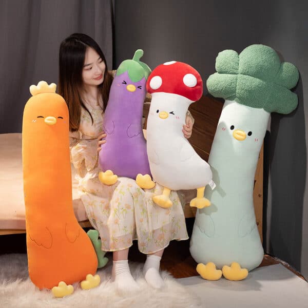 Unique Mushroom Stuffie Toy Kawaii Duck