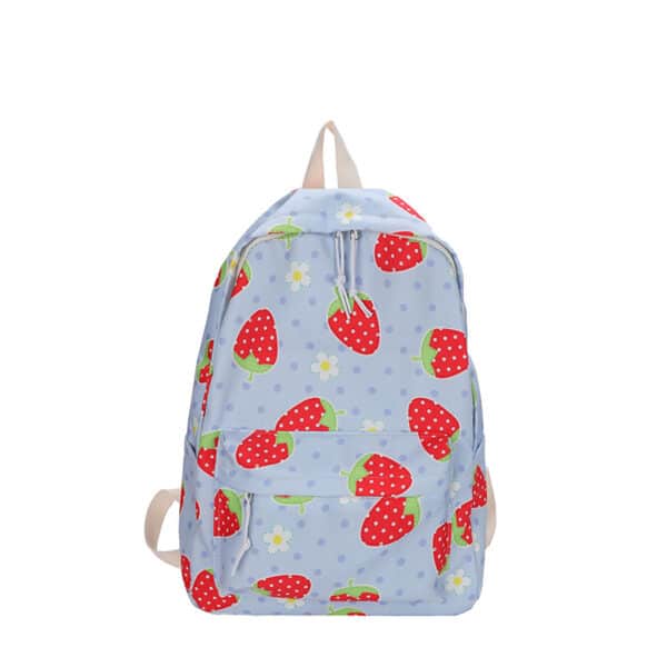 Large Strawberry School Bag