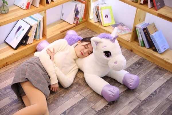 Unicorn Stuffed Animal Cute White