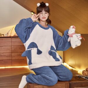 Sharks Pyjama Pair | Fleece Warm Material