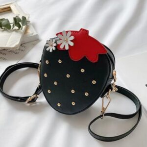 Mini Strawberry Bag | Black (Or 4 Other Colors)