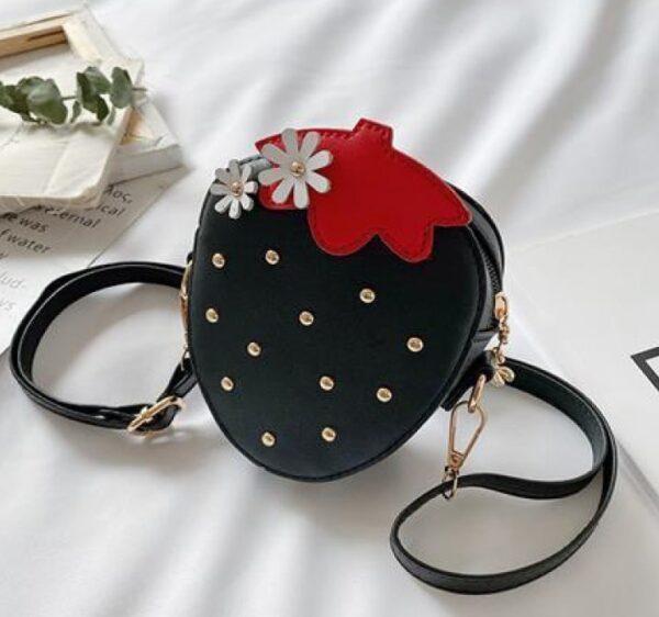 Mini Strawberry Bag | Black (Or 4 Other Colors)