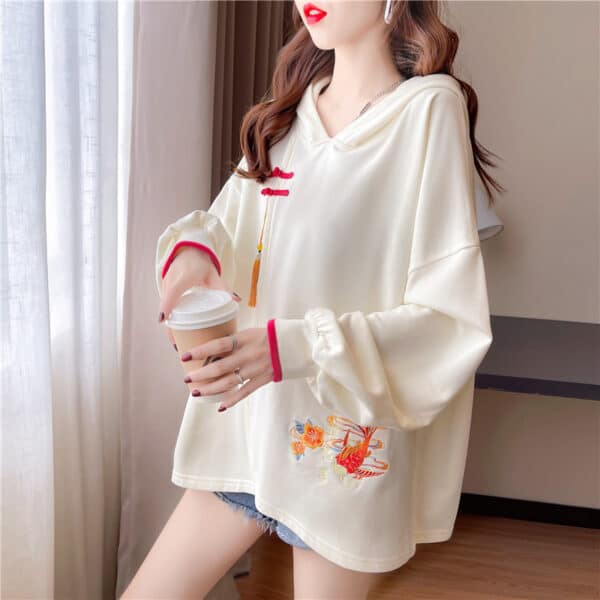 Koi Fish Hoodie for Women | Japanese Kimono Style (3 Colors!)