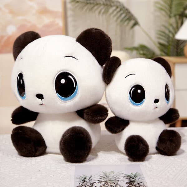 Panda Bear Stuffie with Blue Eyes!