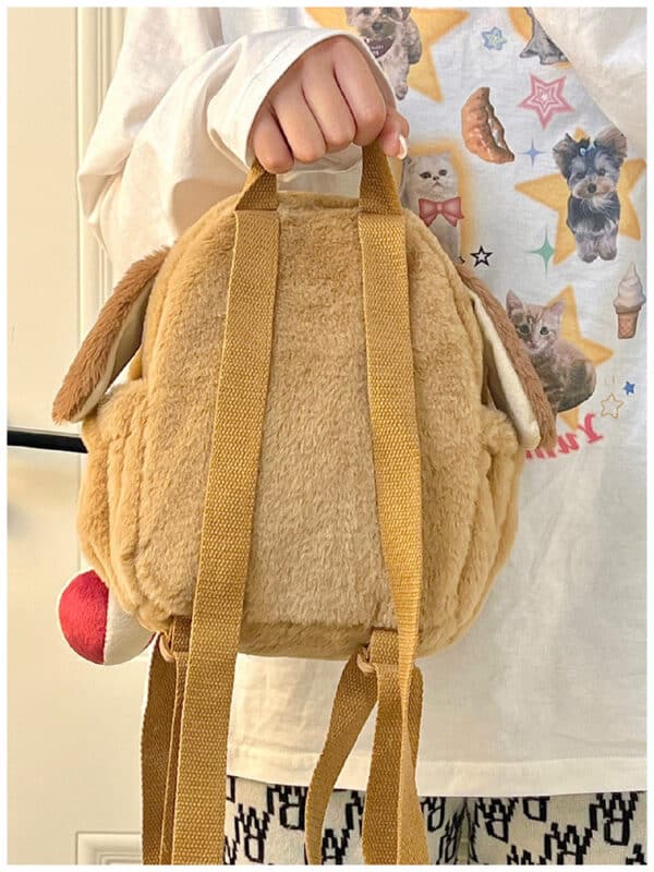 Cute Puppy Backpack Bag with 3D Ears