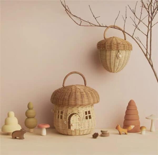 Mushroom Basket Purse