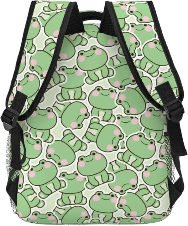 Large Frog School Backpack Bag