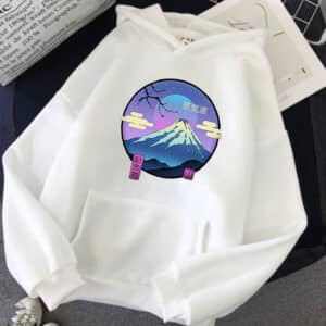 Mount Fuji Hoodie White (+7 Colors) Japan Jumper