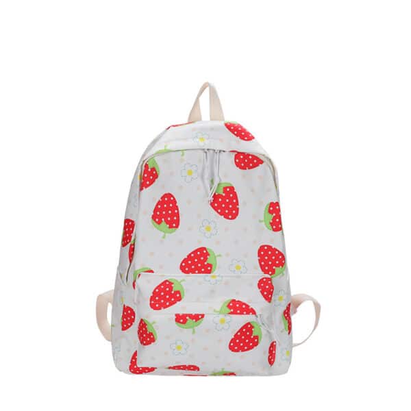 Large Strawberry School Bag