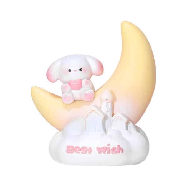 Moon Puppy Night Lamp | Kawaii Style