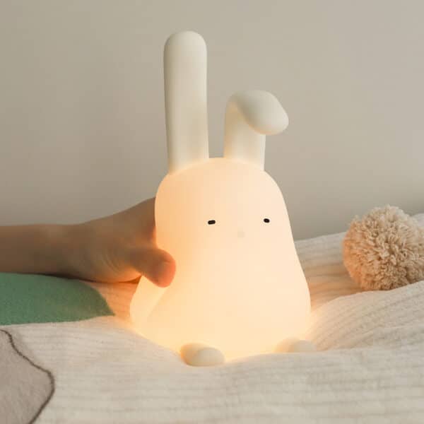 Soft Lamp with Adjustable Bunny Ears