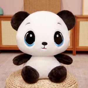 Panda Bear Stuffie with Blue Eyes!