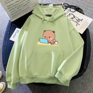 DuDu Bear Hoodie | The Cutest Bear Typing