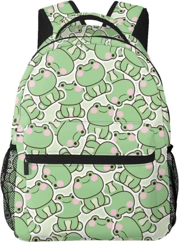 Large Frog School Backpack Bag