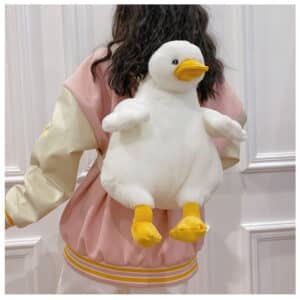 Plush Duck Backpack Bag