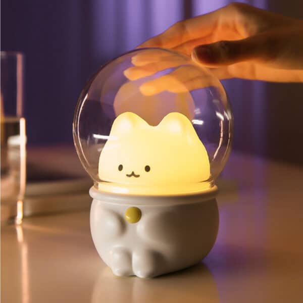 Space Bunny Astronaut Rabbit Night Light