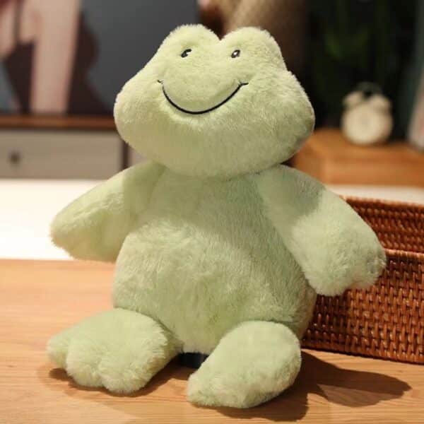 Cute Frog Soft Toy Smiling