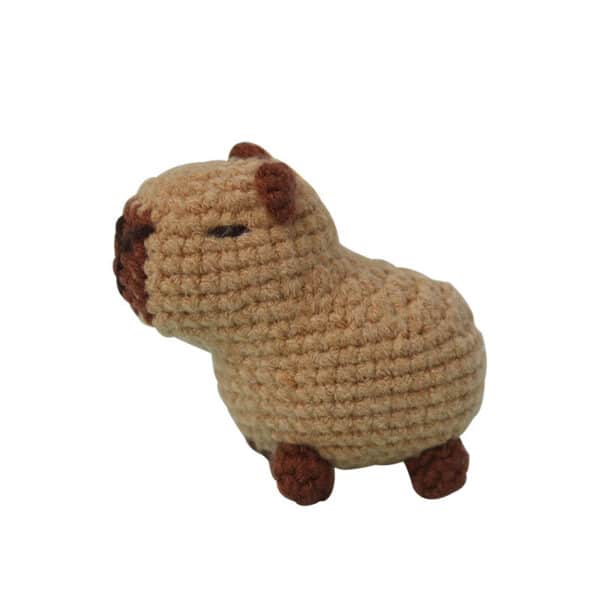 Capybara Crochet Kit | Animal Pendant Crochet Set