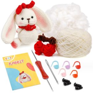 Cute Bunny Crochet Kit Beginners