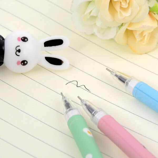 3D Kawaii Bunny Pen | 4 Cute Options