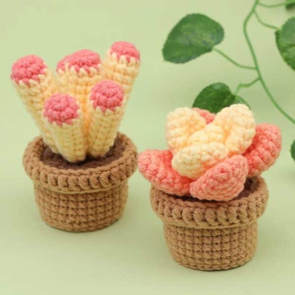 Cactus Crochet Kit (For 3 Stuffed Items!) | Beginners 3PCS